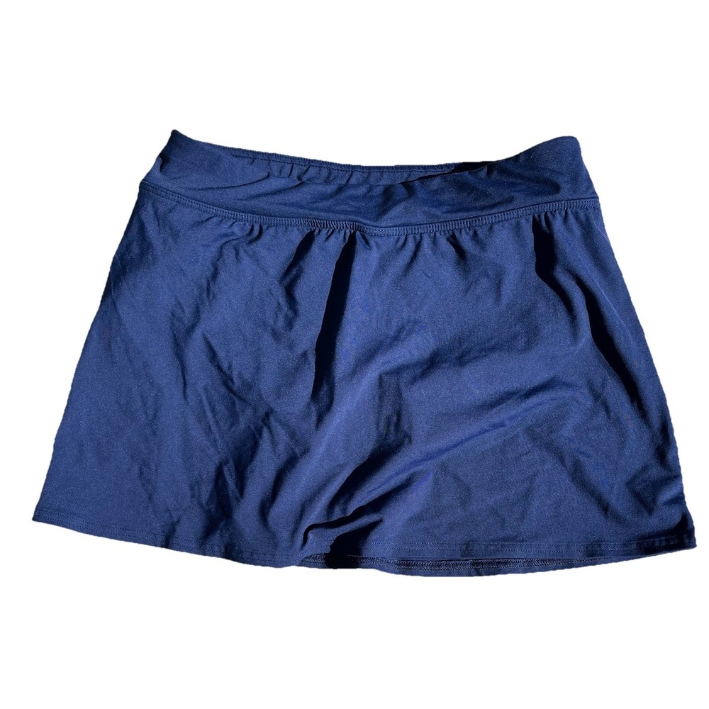 Lands' End Swim Skirt Bottom‎  size 4 Navy Blue